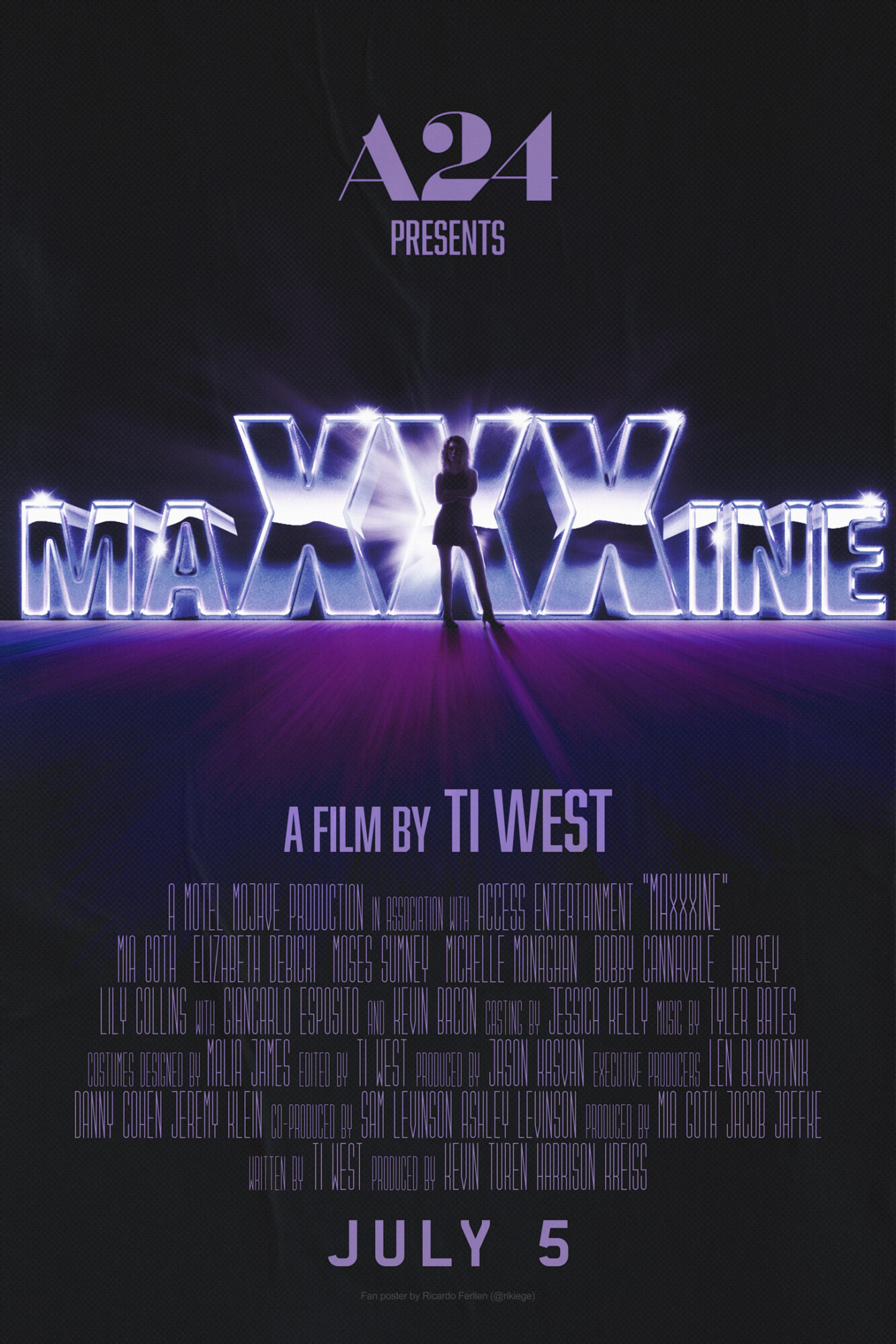 Maxxxine Fan Poster - 1 | Poster By Rikiege