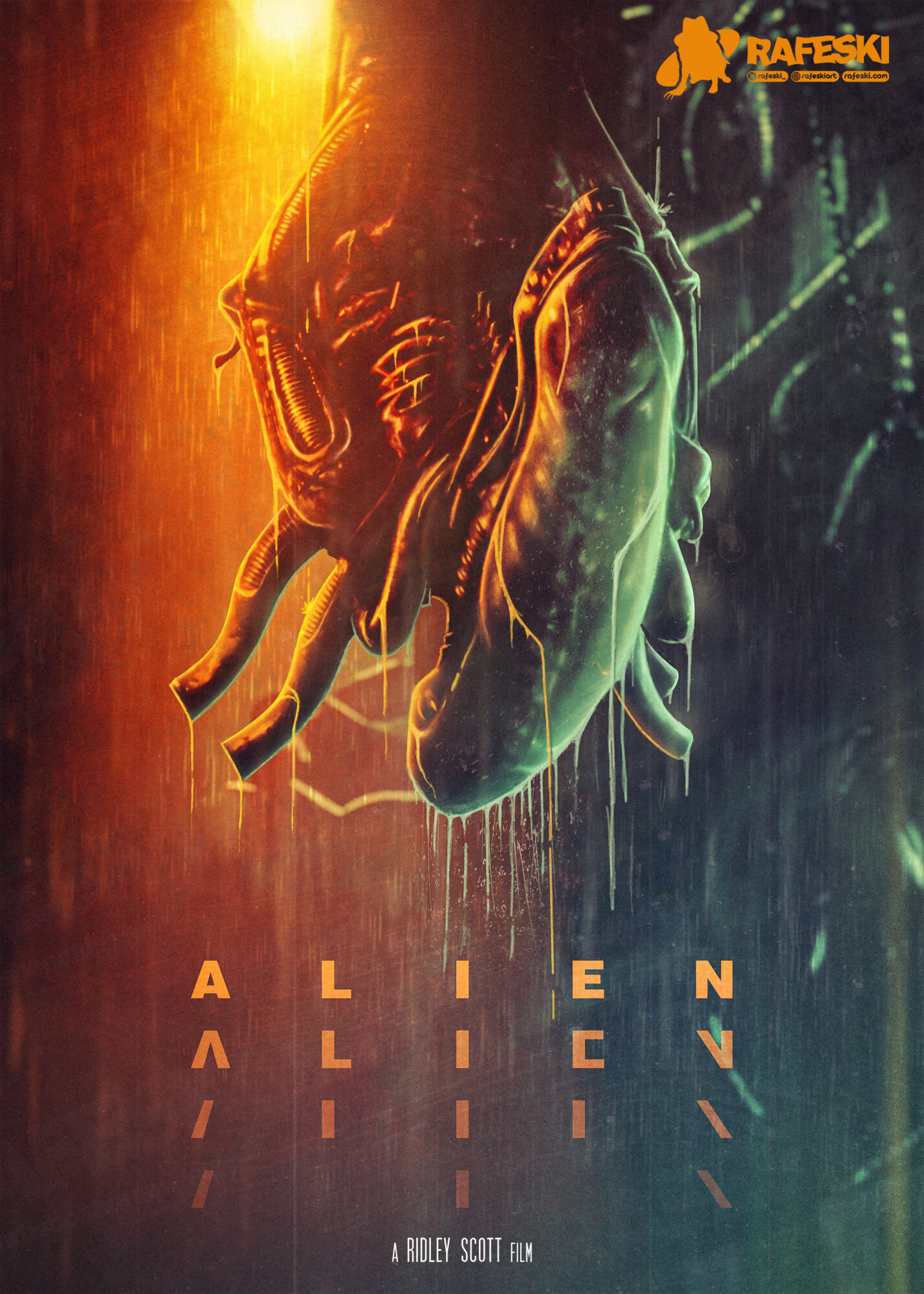 Alien (1979) - POSTER | Poster By Rafeski