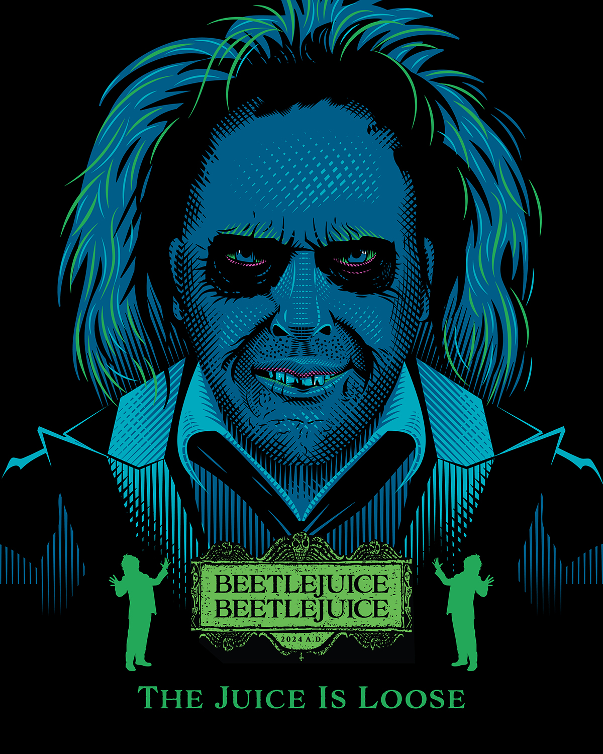 Beetlejuice Beetlejuice | Poster By Onlychildart