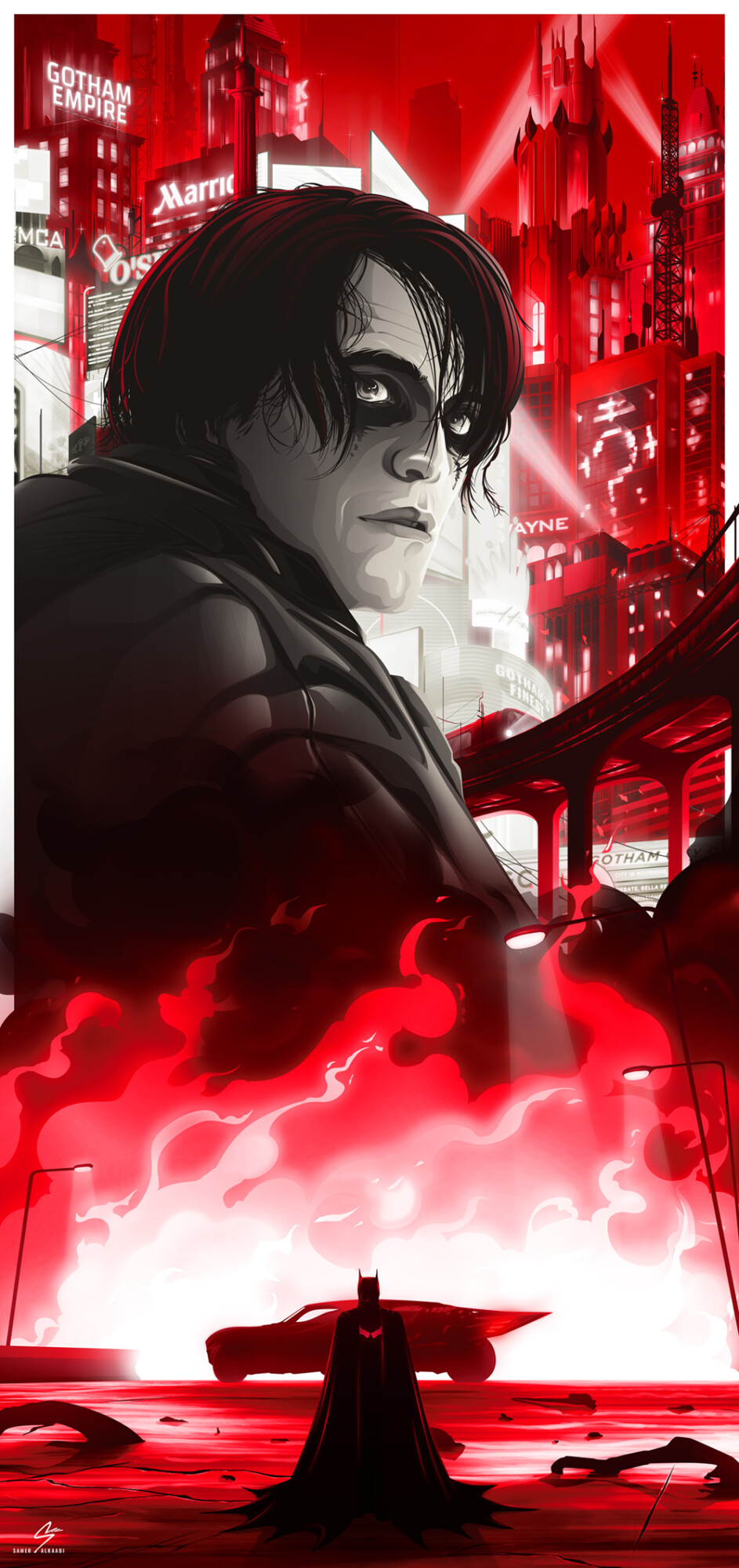 THE BATMAN | Poster By Samer Alkaabi THE BATMAN | Poster By Samer Alkaabi