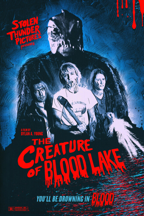 The Creature of Blood Lake (Grindhouse Trailer) – Official Poster