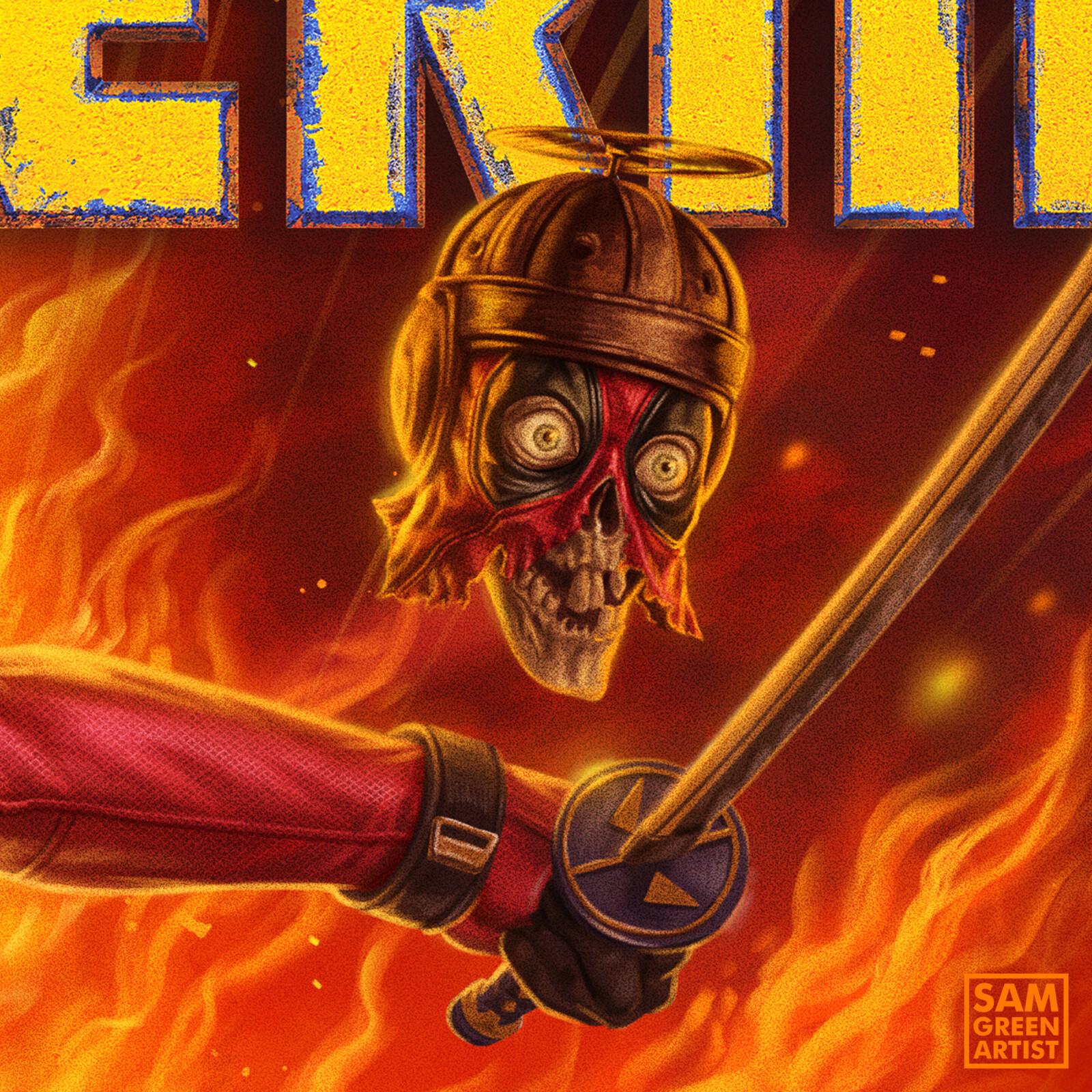 Deadpool And Wolverine Officially Licensed Fine Art Print Poster By