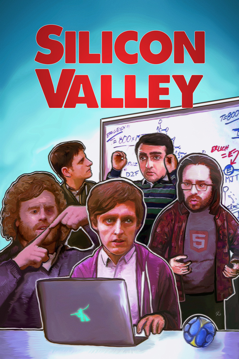 Silicon Valley | Poster By John Dunn