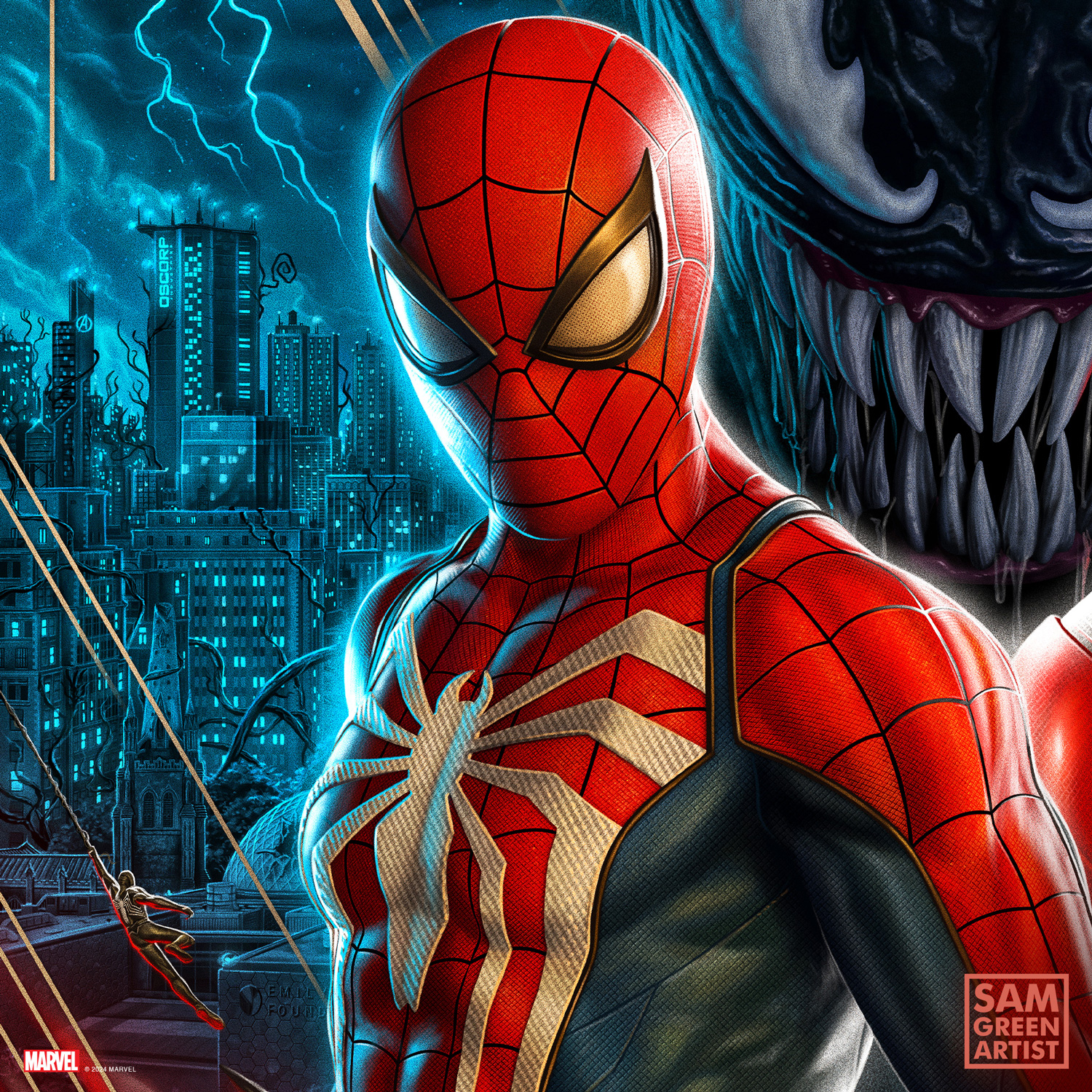 Marvel’s Spider-Man 2 – Officially licensed fine art print
