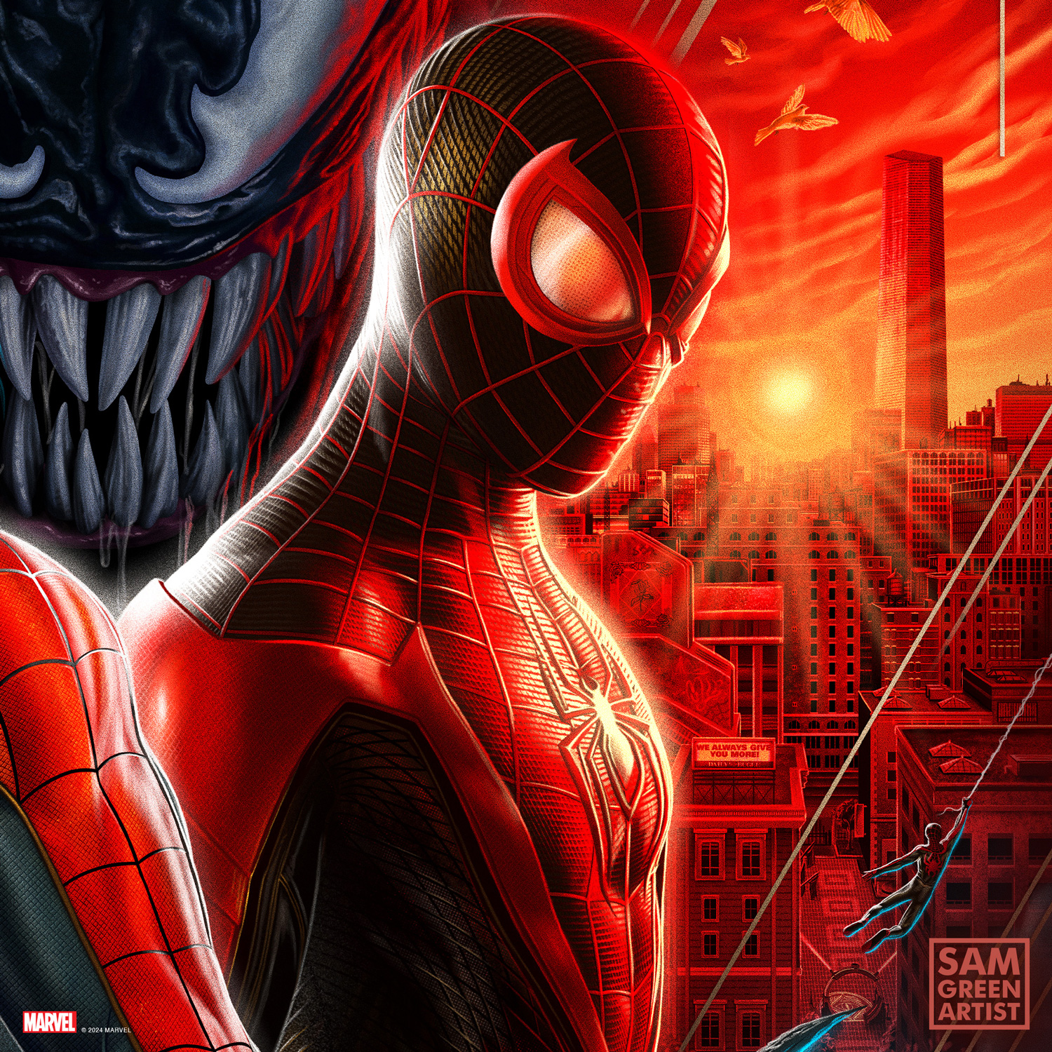 Marvel’s Spider-Man 2 – Officially licensed fine art print