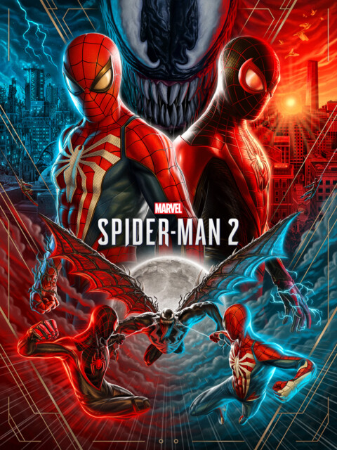 Marvel’s Spider-Man 2 – Officially licensed fine art print