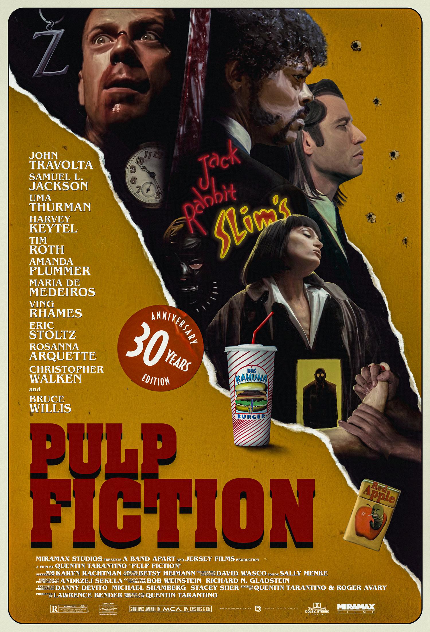 Pulp Fiction | Poster By Darkdesign