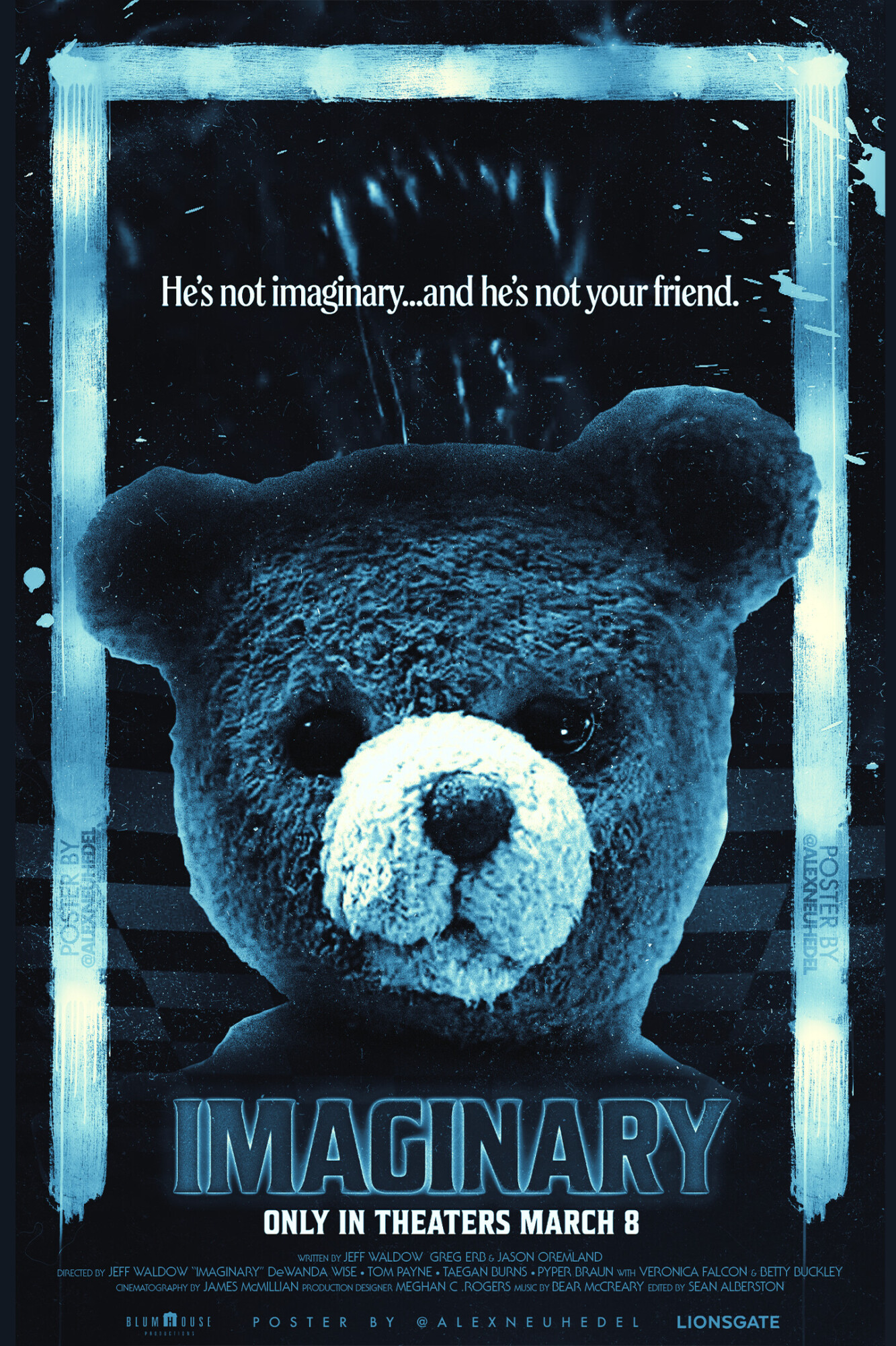 Imaginary (2024) | Poster By ALEX NEUHEDEL