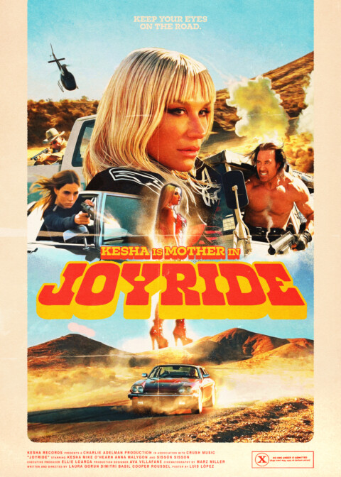 Kesha’s JOYRIDE (2024) | Homage Poster