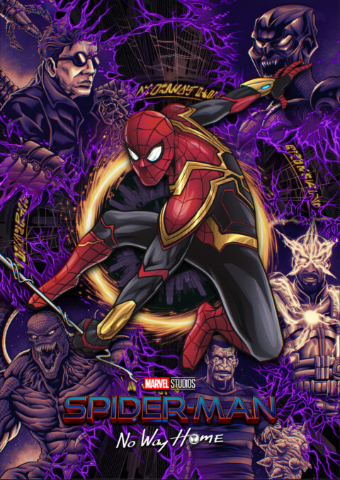 Spiderman: No Way Home Poster Design Fanart