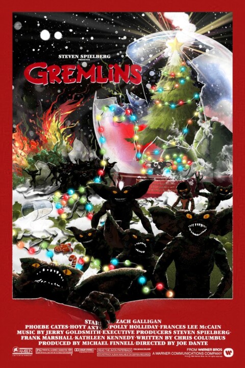GREMLINS ポスター Gremlins The Adventure ZX Spectrum - Retro Game Byte Size