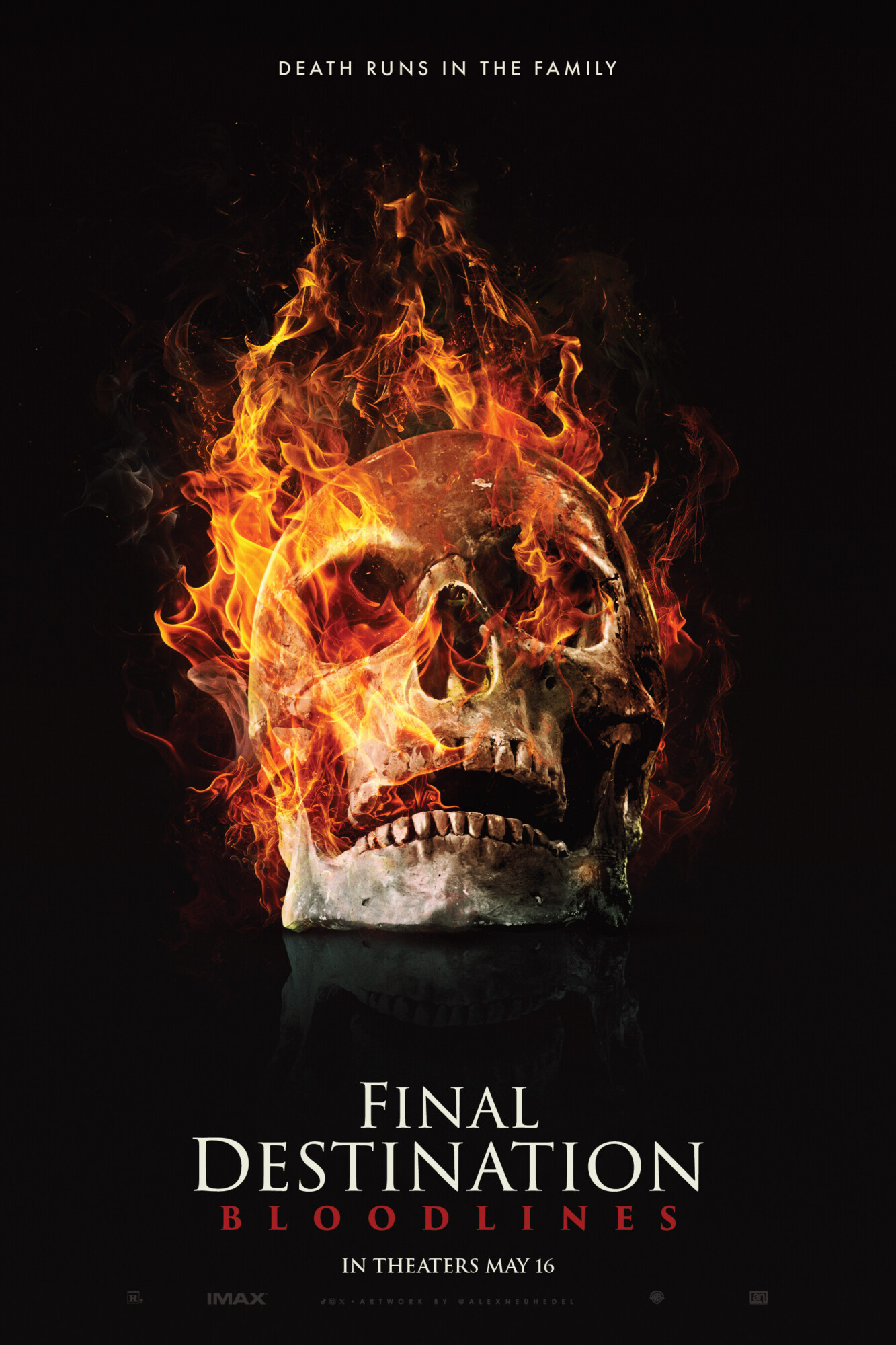Final Destination 6 Bloodlines (2025) Poster By ALEX NEUHEDEL