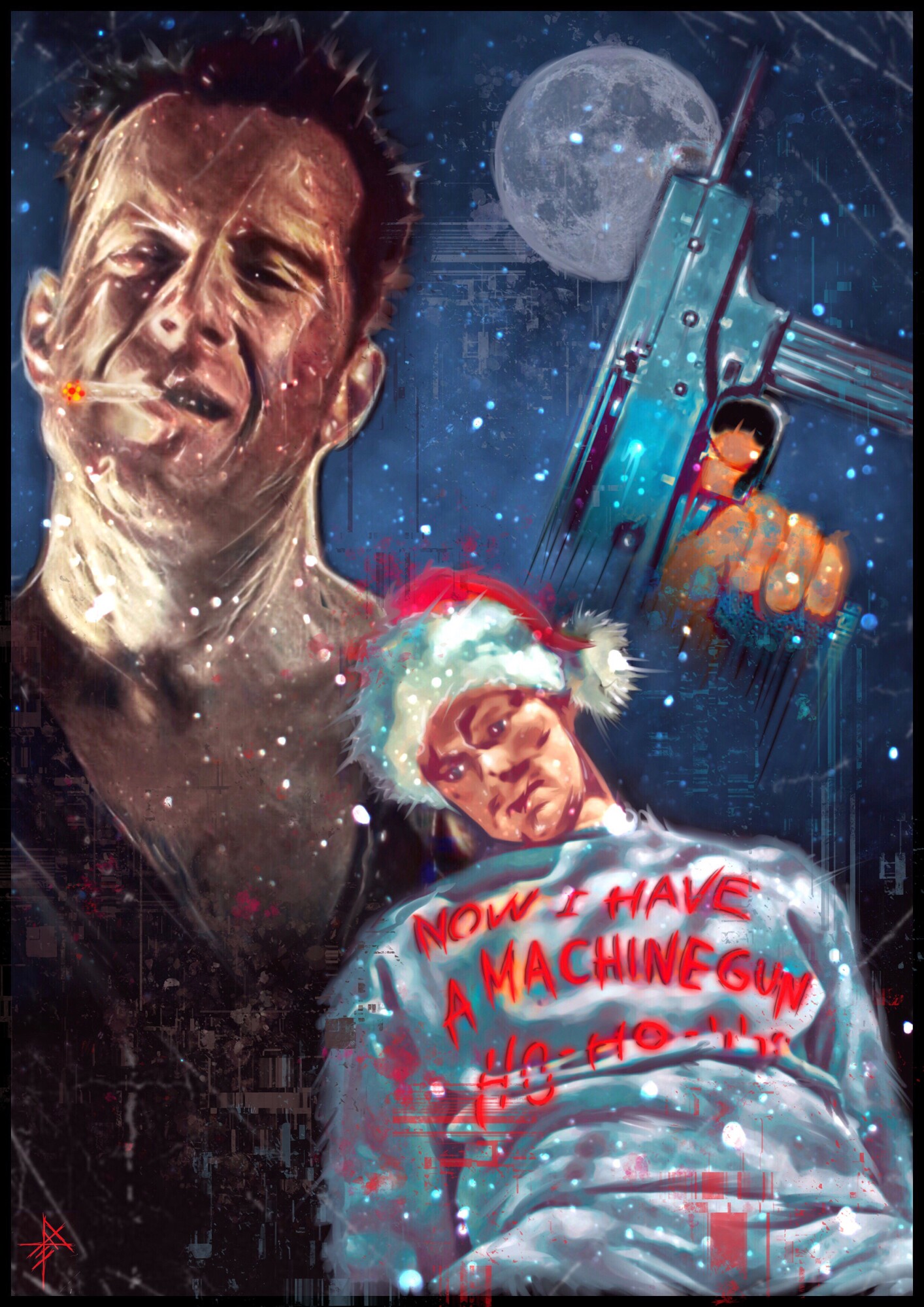 DIE HARD | Poster By Forsaken Folklore