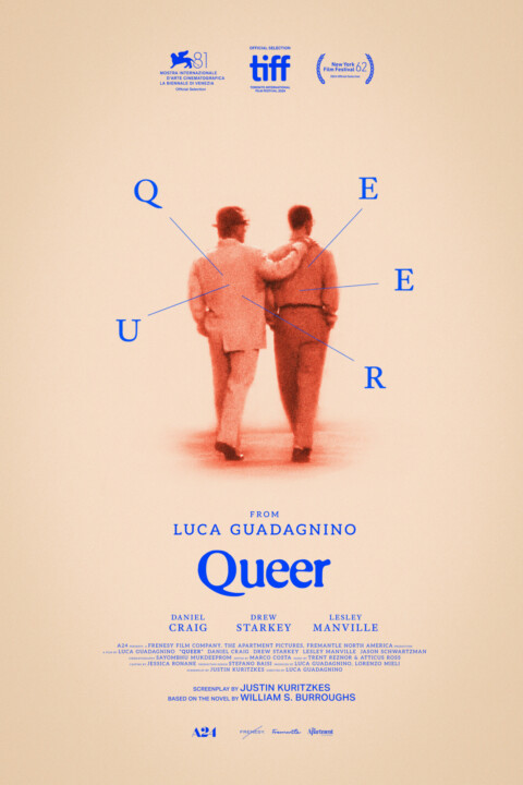 QUEER (Dir. Luca Guadagnino) | Tribute poster by Aleks Phoenix