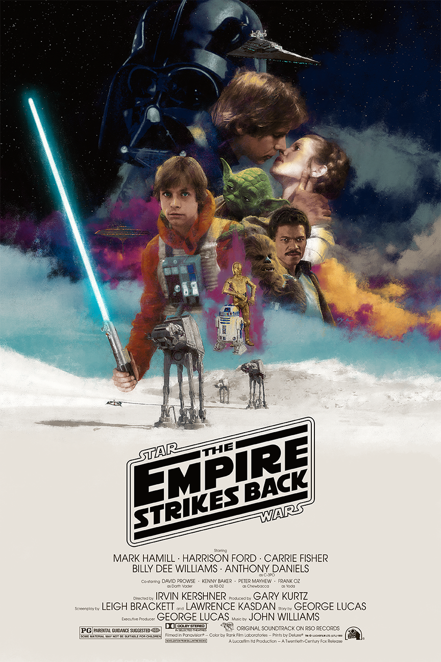 Star Wars: The Empire Strikes Back | Poster By Tyhdesign