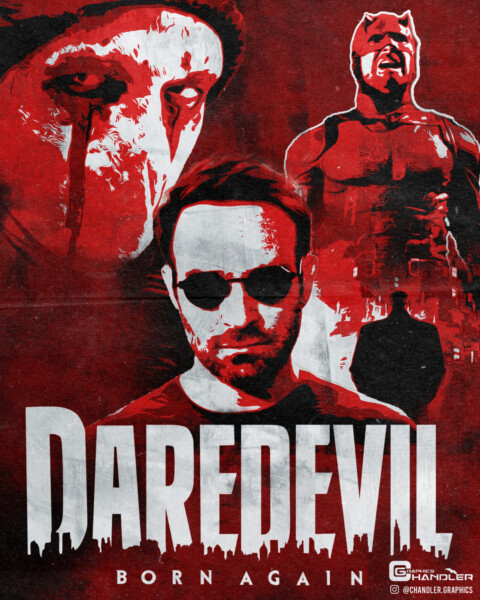Daredevil Born Again: Trailer release poster