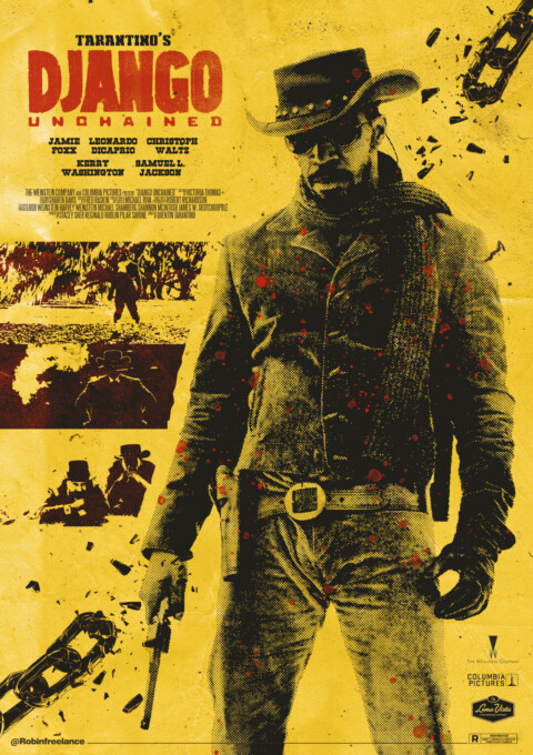 Django Unchained (2012) | Jamie Foxx tribute Poster