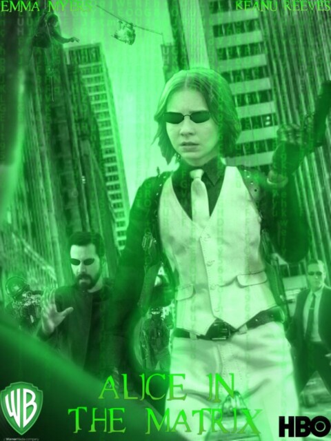 Alice In The Matrix 2025 First Poster