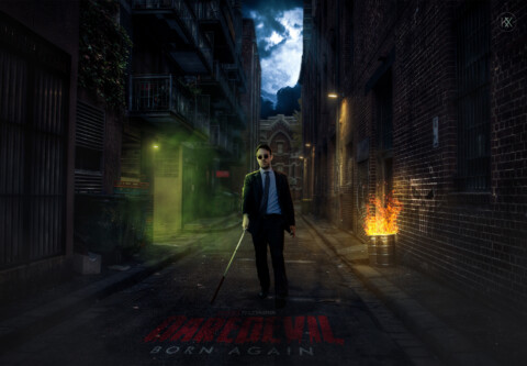 Daredevil Born Again Concept Poster