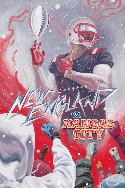 New England Patriots Gameday Poster 2023