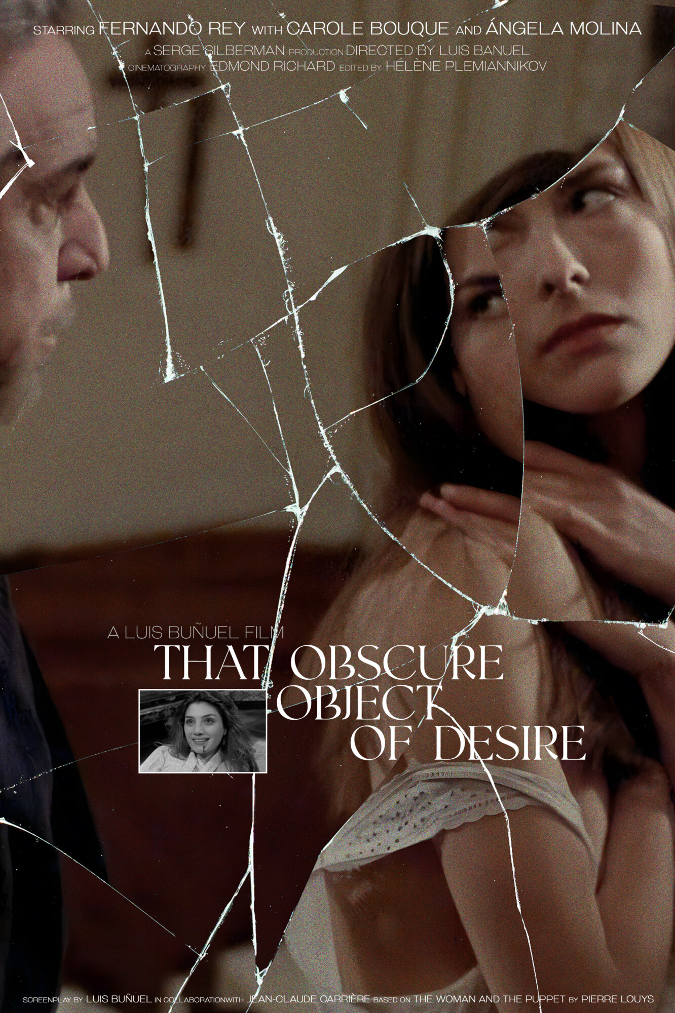 That obscure object of desire a luis bu uel film poster by neetesh