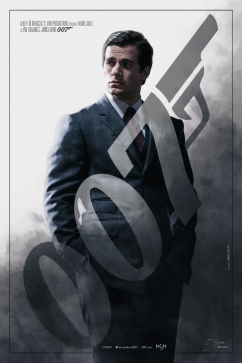 Henry Cavill as 007 – Fan Art
