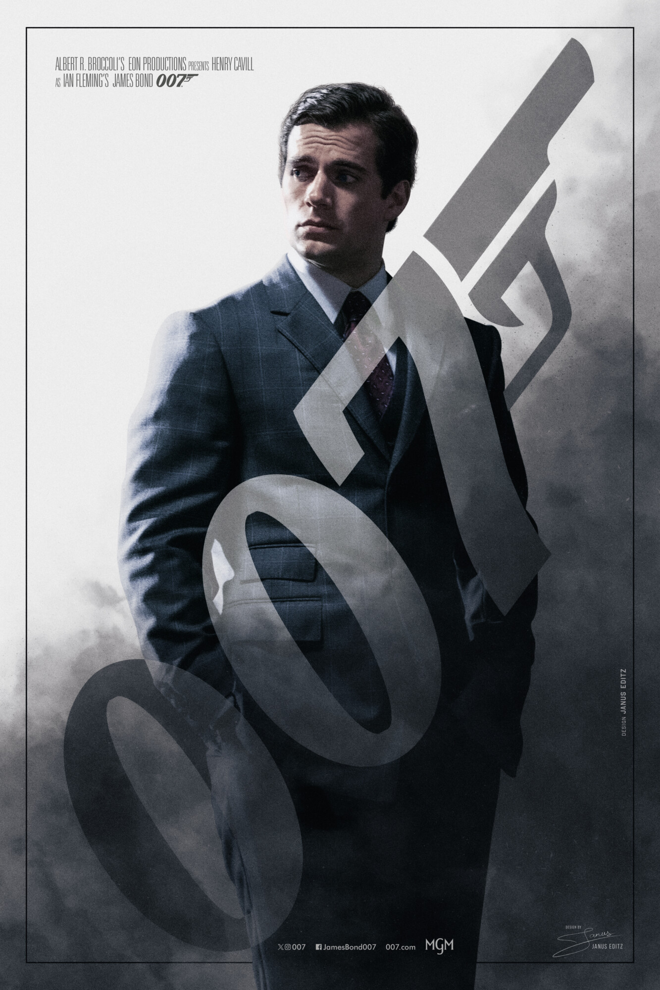 Henry Cavill as 007 – Fan Art