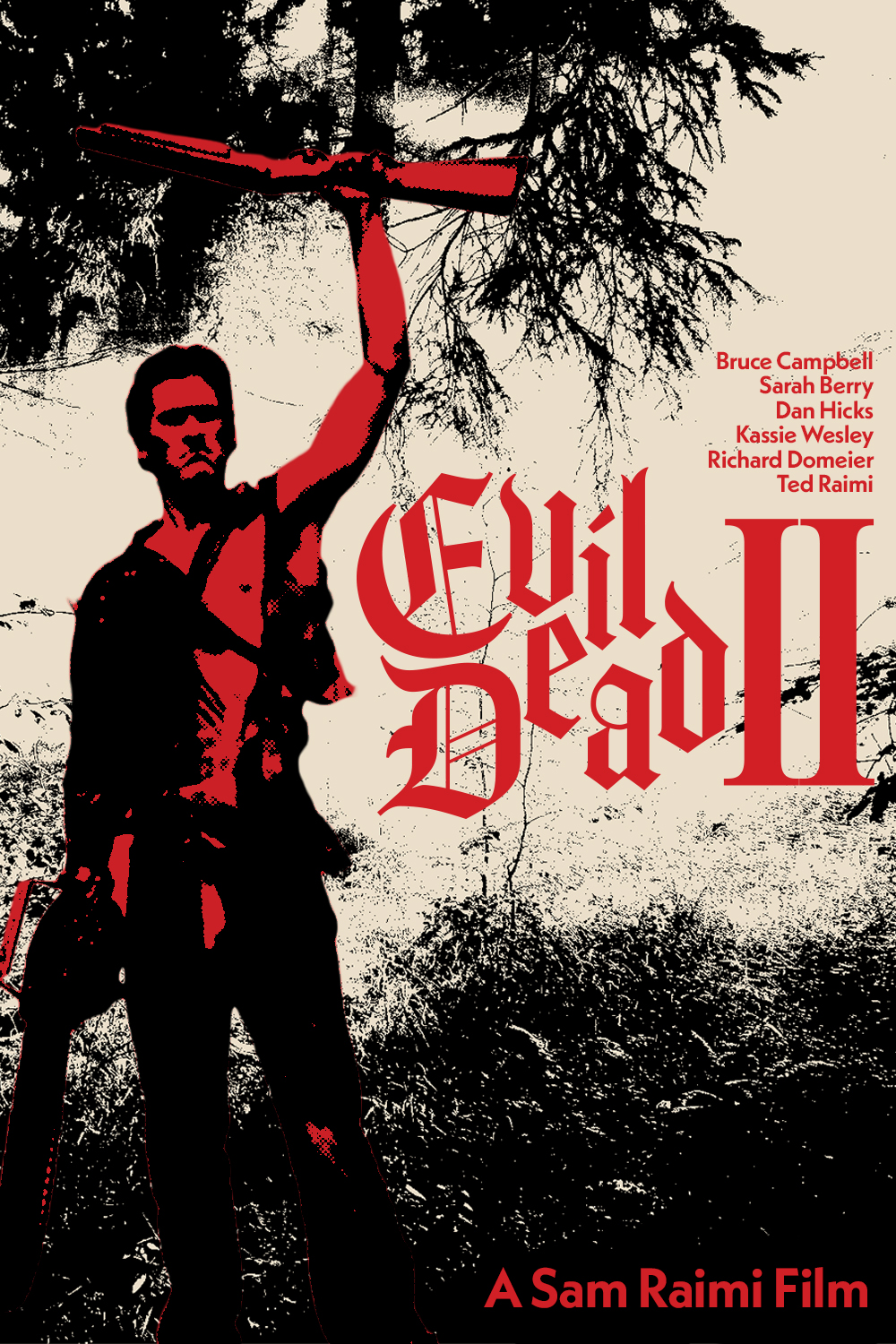 Evil Dead 2 – Alternative Movie Poster