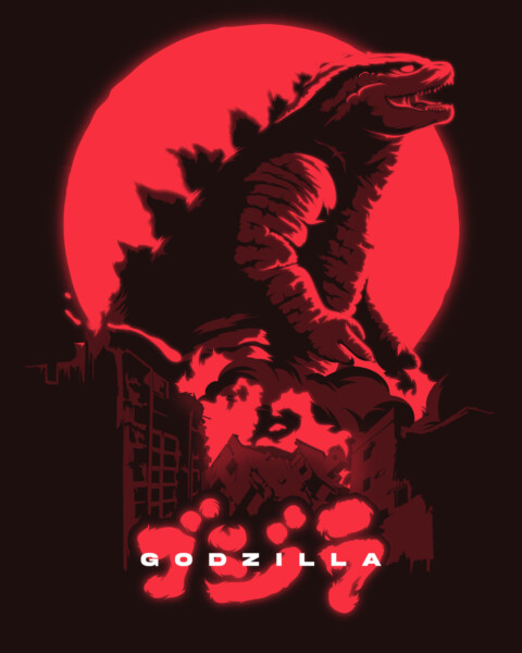 Godzilla Japan Poster