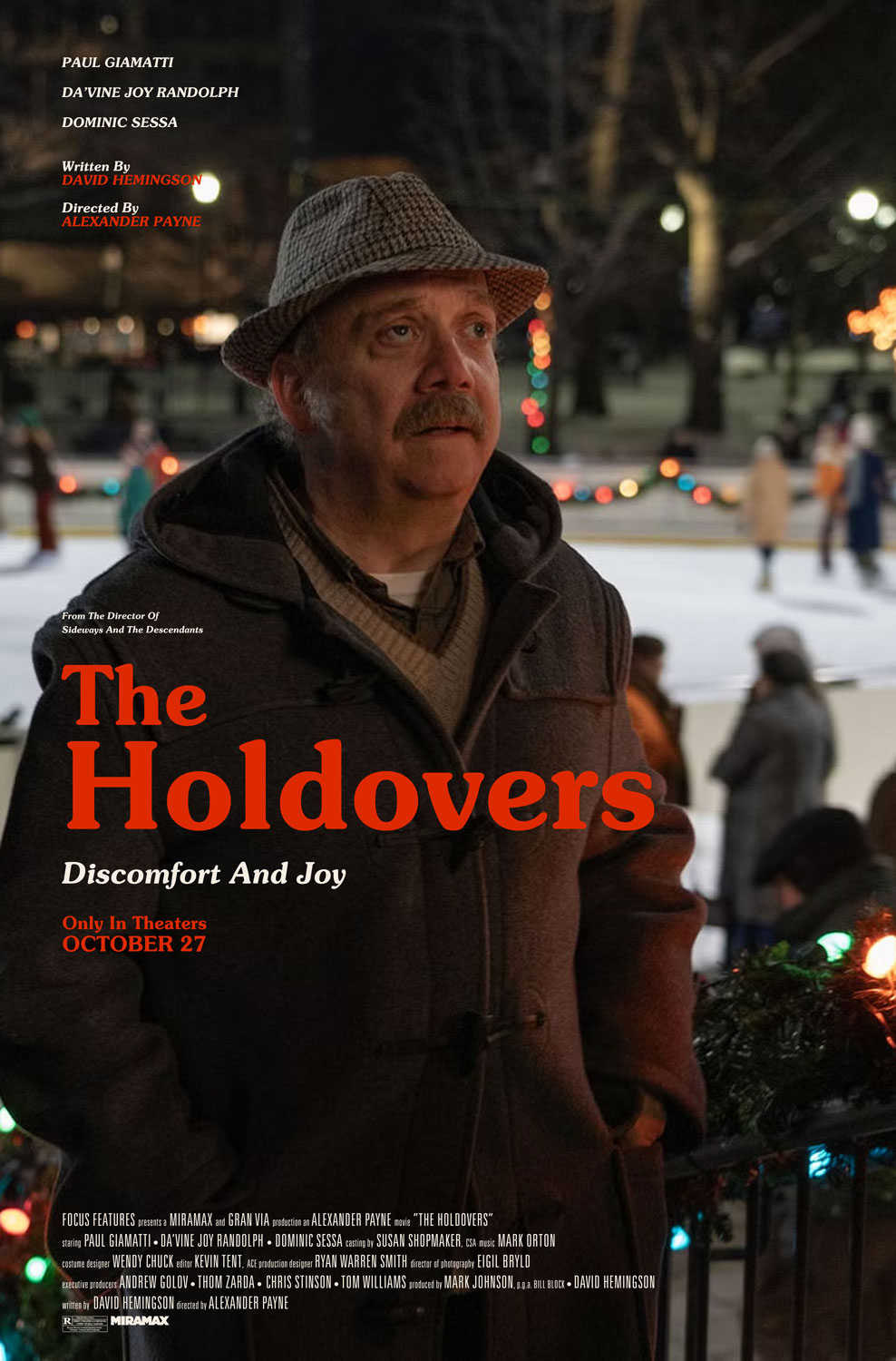 The Holdovers alternative poster