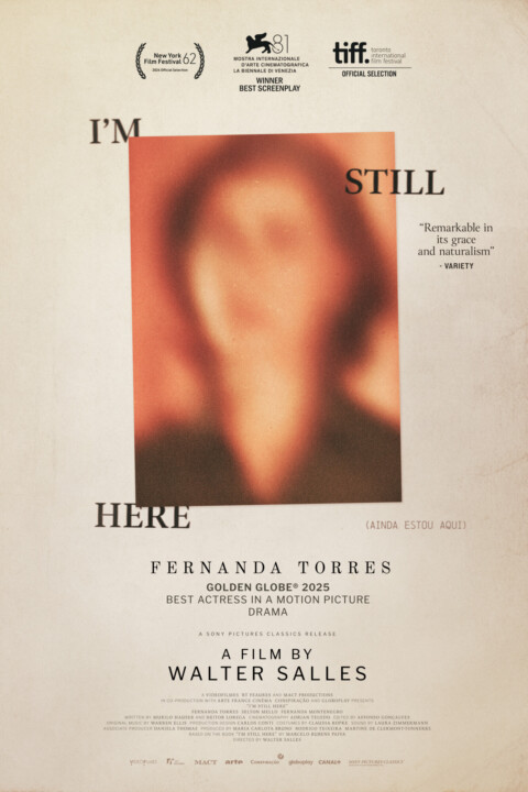 I’m Still Here (Ainda Estou Aqui) Starring Fernanda Torres | Tribute Poster by Aleks Phoenix