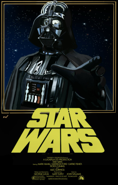 Star Wars movie poster