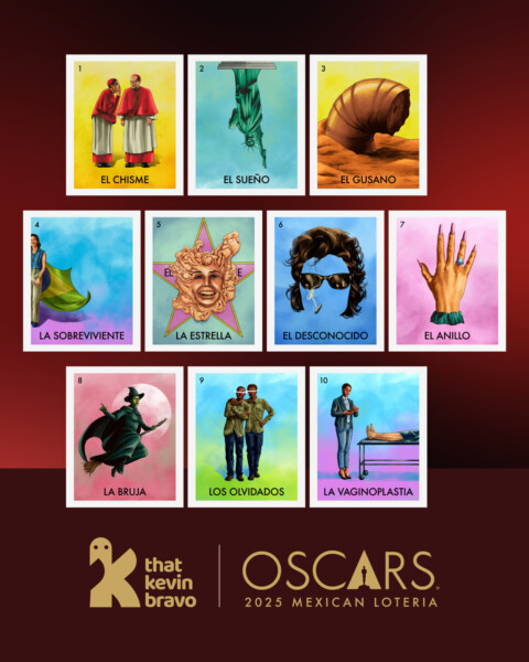 Oscars 2025 – Mexican Loteria Cards