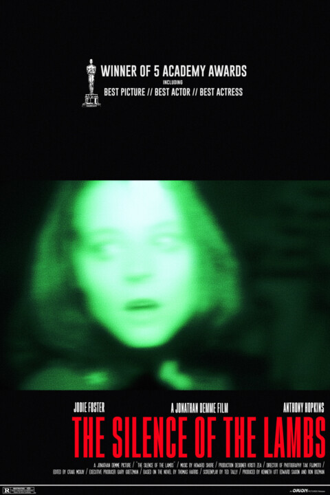 The Silence of the Lambs tribute poster