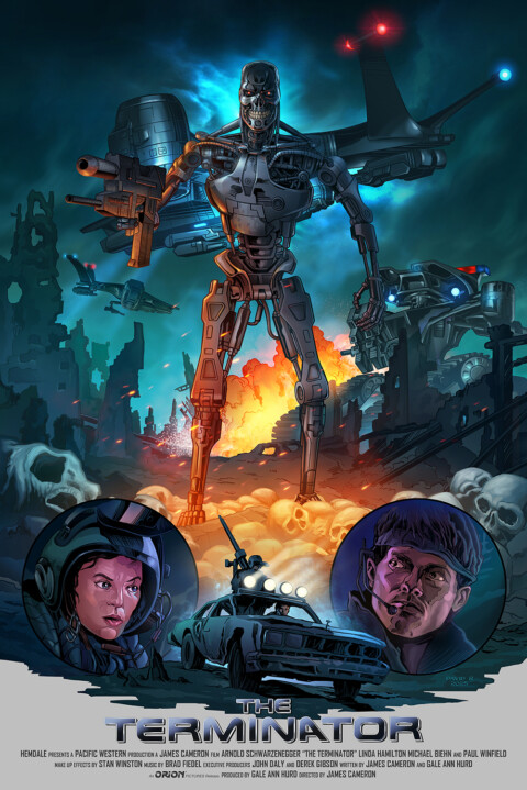 The Terminator Poster Art