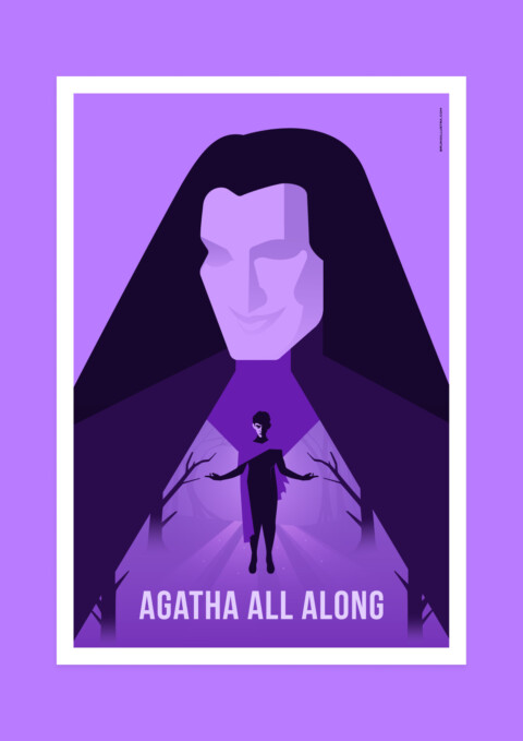 Agatha All Along Minimalist Poster