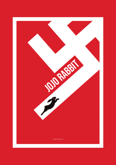 Jojo Rabbit Minimalist Poster