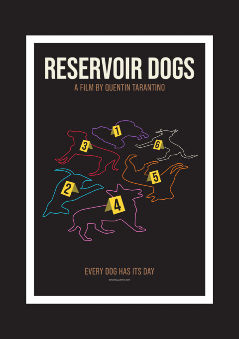 Reservoir Dogs Minimalist Poster