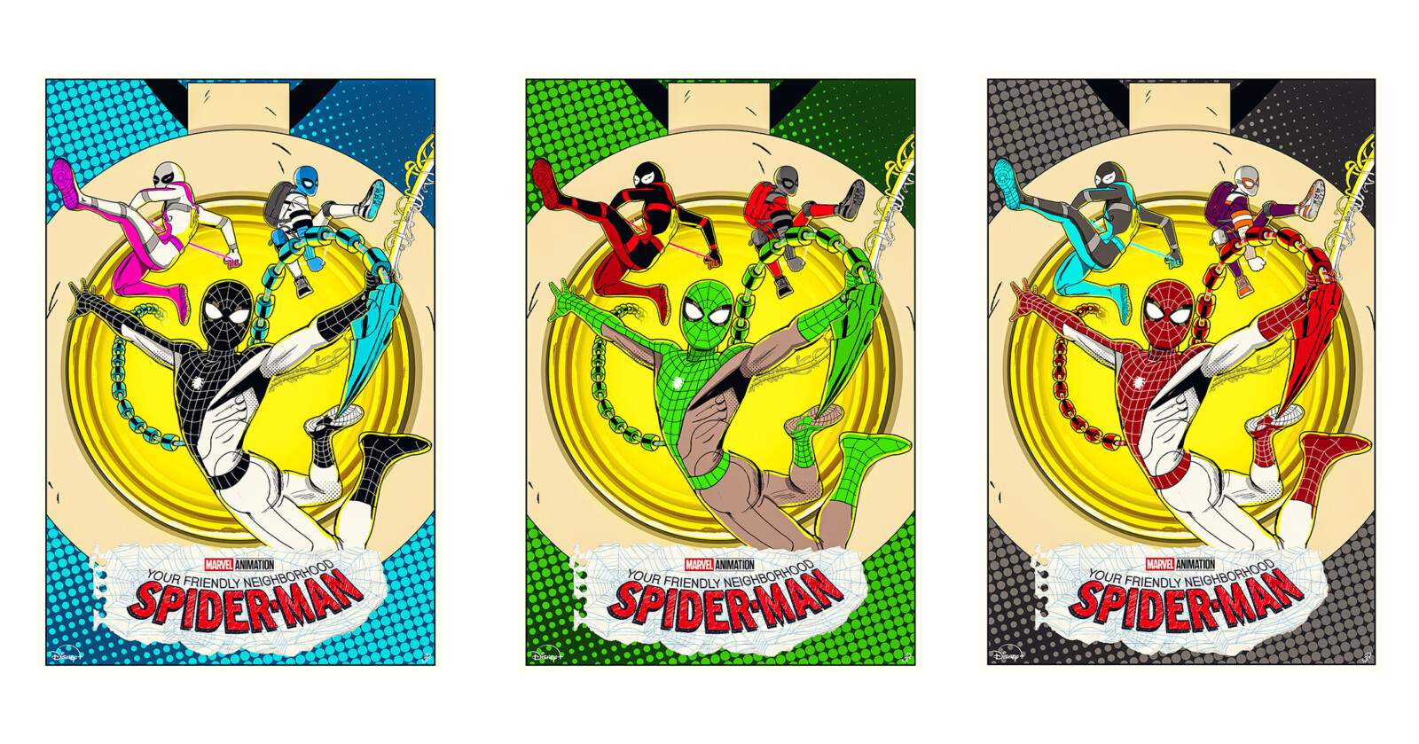 Your Friendly Neighborhood Spider-Man Posters (other colors)