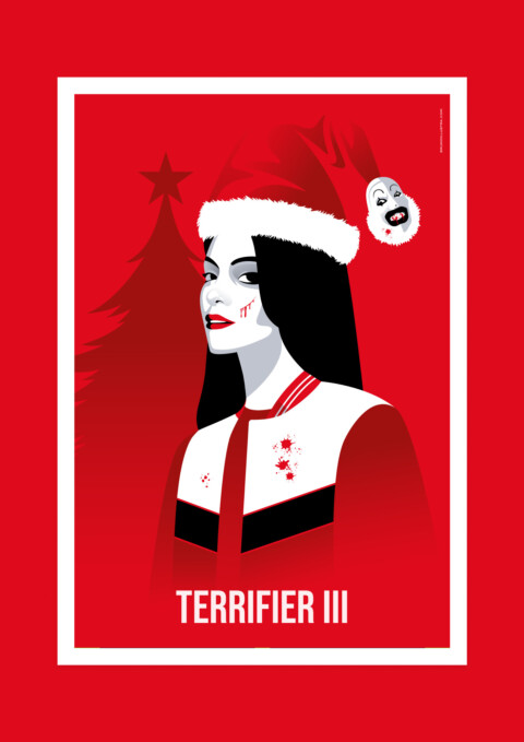Terrifier 3 Minimalist Poster