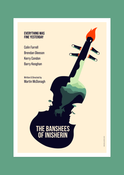 The Banshees of Inisherin Minimalist Poster
