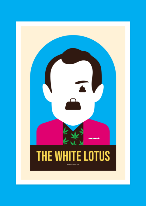 The White Lotus Minimalist Poster