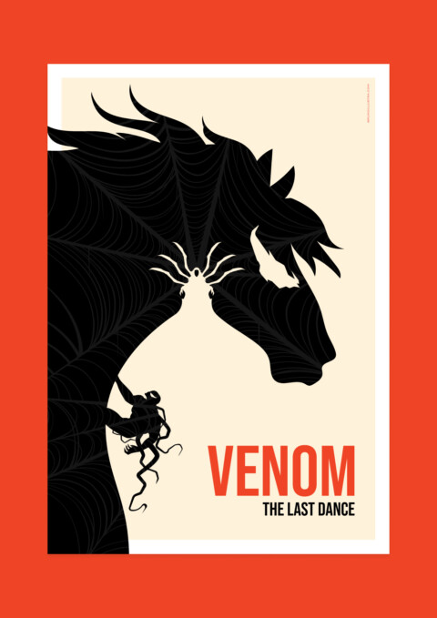 Venom: The Last Dance Minimalist Poster