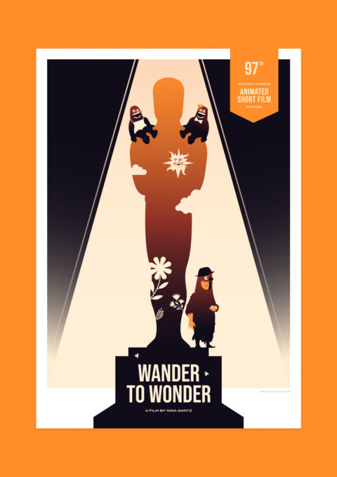 Wander to Wonder Minimalist Poster