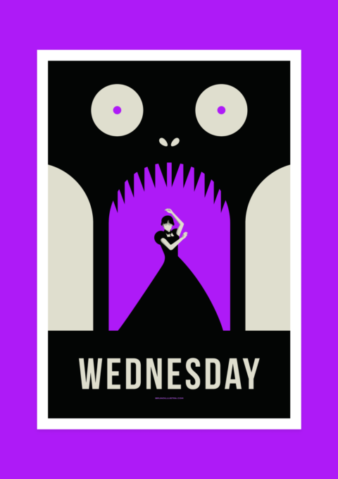 Wednesday Minimalist Poster