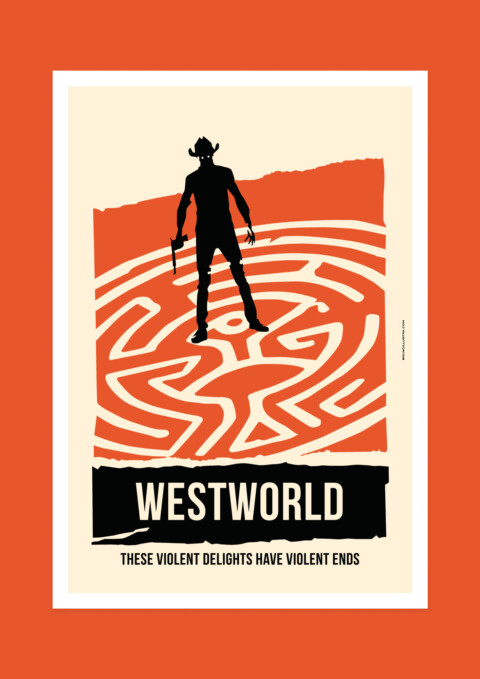 Westworld Minimalist Poster