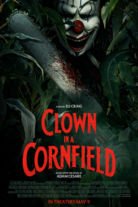CLOWN IN A CORNFIELD (2025) Alternative Poster