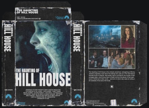 Haunting of Hill House VHS Box Art