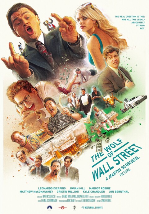 THE WOLF OF WALL STREET – Alternative Movie Poster