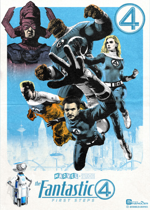 The Fantastic Four: First Steps poster